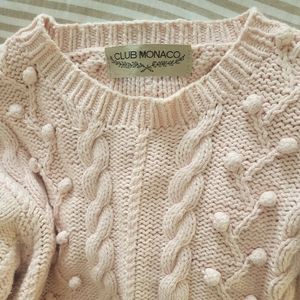 Vintage Club Monaco 'bobble' swear